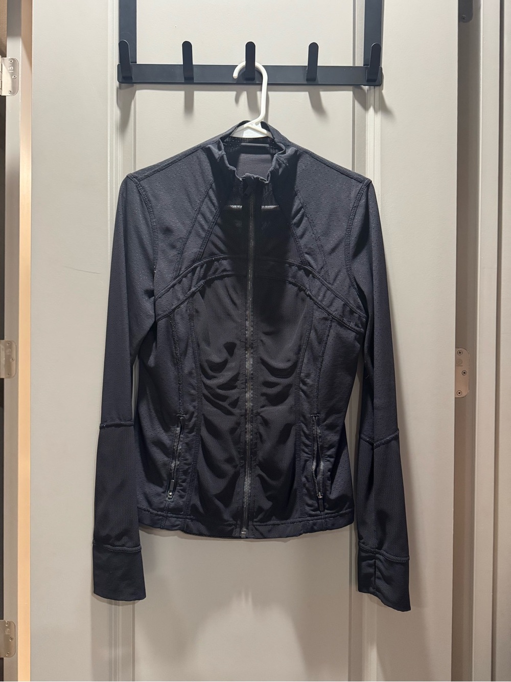 lululemon mesh define jacket black size 6